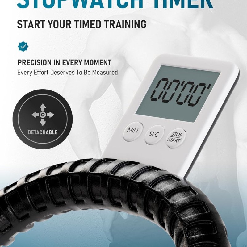 2024 New Ab Roller Wheel with Timer & Knee Mat,Automatic Rebound Abdominal Wheel with Elbow Support Ab Workout Equipment for Strengthening Core Muscles Abs Exercise Roller for Women Men