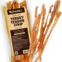 AFreschi Turkey Tendons for Dogs, USA-Sourced, Healthy Dog Treats, Rawhide-Free Puppy Chews, Long Lasting, All Natural, Hypoallergenic Dog Treats for Small Breeds, 3 oz Pack Strips