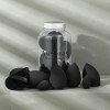 14 Pcs Makeup Sponge Set, Beauty Sponges Blender with 4 Pcs Powder Puff and 4 Pcs Mini Make up Sponges for Liquid,Foundation,Powder,Concealer,Cream (Black)