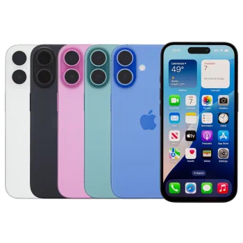 Apple  iPhone 16 Plus 128GB 256GB 512GB Unlocked Ultramarine Teal Pink White Black