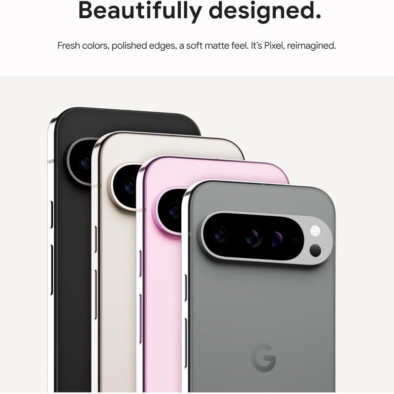 New Google Pixel 9 Pro XL 128GB 256GB 512GB 1TB Unlocked Porcelain Rose Quartz Hazel Obsidian New Google Pixel 9 Pro XL 128GB 256GB 512GB 1TB Unlocked Porcelain Rose Quartz Hazel Obsidian