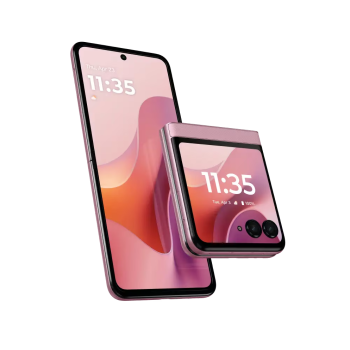 Motorola razr 2025 Factory Unlocked 256GB PANTONE Gibraltar Sea PANTONE Parfait Pink PANTONE Lightest Sky PANTONE Spring Bud