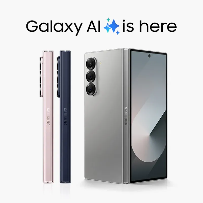 Samsung Galaxy Z Fold6 Unlocked 256GB 512GB 1TB Crafted Black White Navy Pink Silver Shadow Samsung Galaxy Z Fold6 Unlocked 256GB 512GB 1TB Crafted Black White Navy Pink Silver Shadow