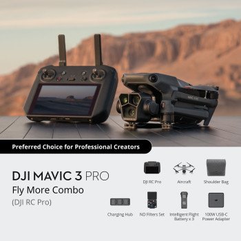 Drone DJI Mavic 3 Pro Fly More Combo (DJI RC Pro)