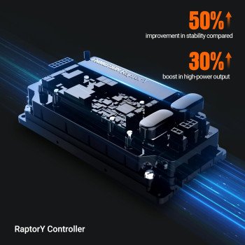 Electric Unicycle for Adults - 18" Suspension EUC, 37 MPH Top Speed, 75 Mile Range - Self-Balancing One Wheel Scooter for City Commuting & Off-Road Riding