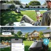 eufy E18 Robot Lawn Mower,Max 0.3 Acres,Wireless Robot Mower with Auto Mapping,Vision Navigation,Multi-Zone Management,Robotic Lawnmower with AI Obstacle Avoidance,APP Control,18°Slope,Cut Height1-3"