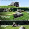 eufy E18 Robot Lawn Mower,Max 0.3 Acres,Wireless Robot Mower with Auto Mapping,Vision Navigation,Multi-Zone Management,Robotic Lawnmower with AI Obstacle Avoidance,APP Control,18°Slope,Cut Height1-3"