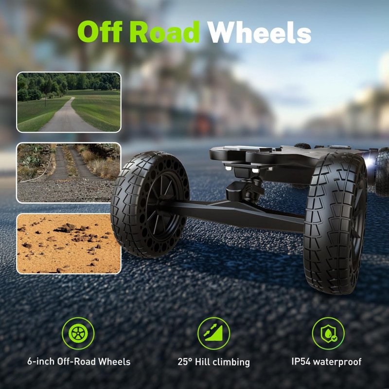 V10 Electric Skateboard with Remote, 3000W Brushless Motor, 32Mph Top Speed, Electric Longboard for Adults ＆Teens