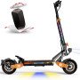 Electric Scooter 5600 W Motor, 46 Mph, 52 Miles Range, 8/35 AH Battery, Dual Suspension & Hydraulic Braking System Scooter for Adults with Seat & Storage Box