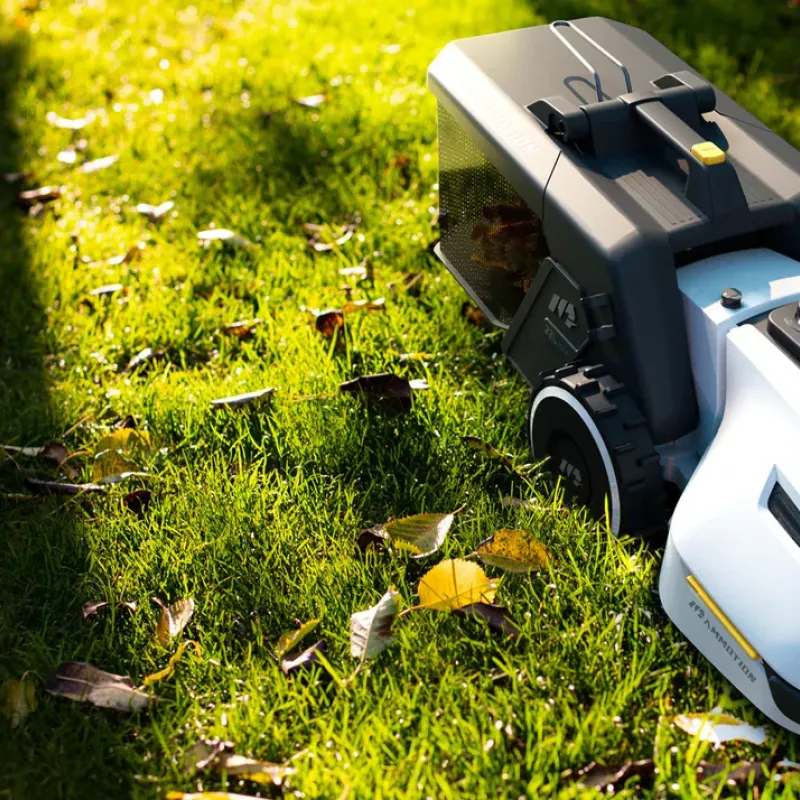 YUKA 3000 Robot Lawn Mower with 4G, Reception 0.75 Acre, Max. 1 Acre,Ultrasense AI Vision & RTK, Auto Mapping,App Control, 45% Slope, Wireless Perimeter, 2 Cutting Discs,30 Mowing Zones