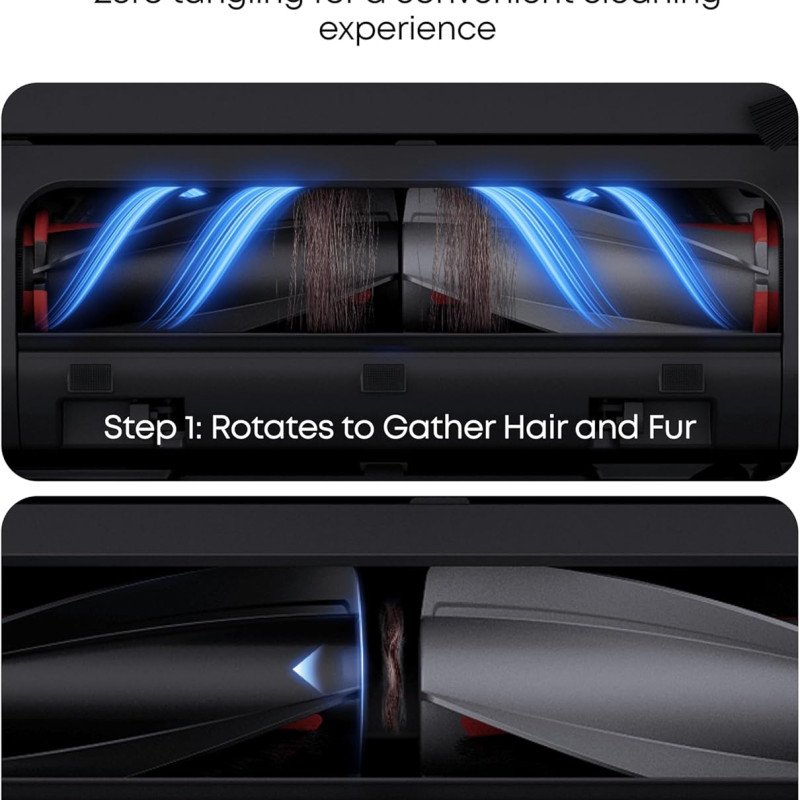 eufy E28 Omni Robot Vacuum and Mop Combo,HydroJet System,with Portable Deep Cleaner for Carpet,20,000Pa Turbo Suction,Zero-Tangling,Corner to Edge Deep Cleaning,with auto All-in-One Station