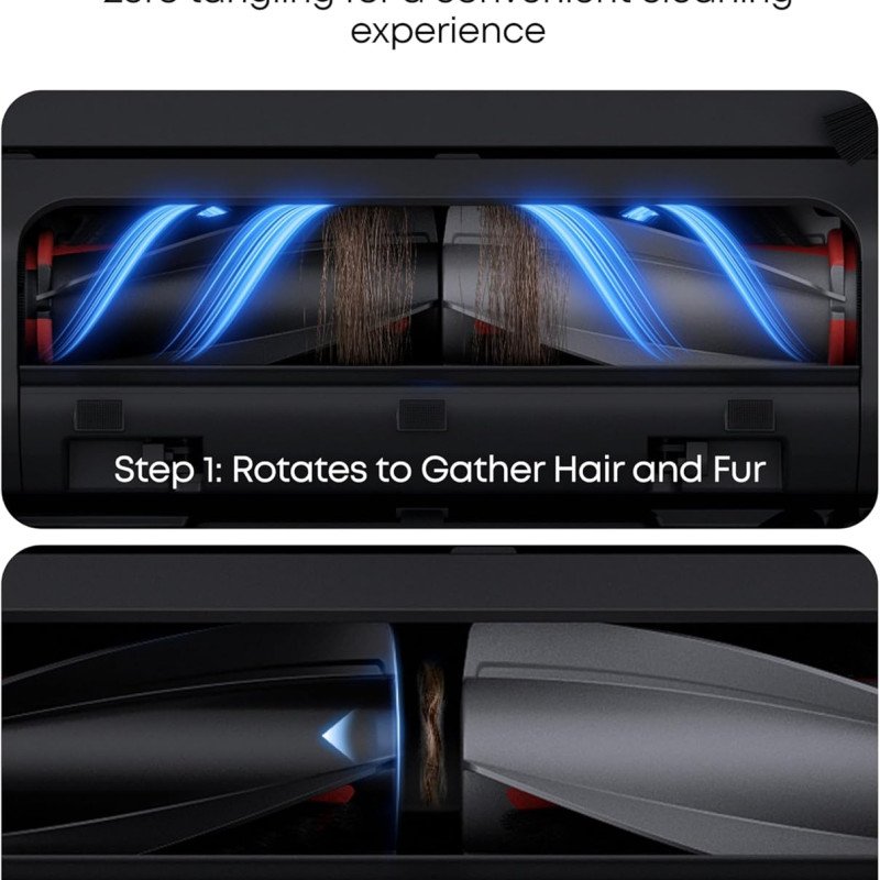 eufy E25 Omni Robot Vacuum and Mop Combo,HydroJet System, 20,000Pa Turbo Suction, Zero-Tangle Design, Edge-to-Corner Deep Cleaning, Obstacle Avoidance, Auto-Empty & Self-Cleaning All-in-One Station