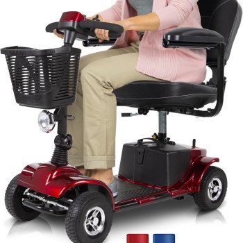 Mobility Scooter  4 Wheel Electric Powered Wheelchair Mobile Device for Adults-1
