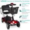 Mobility Scooter  4 Wheel Electric Powered Wheelchair Mobile Device for Adults-1