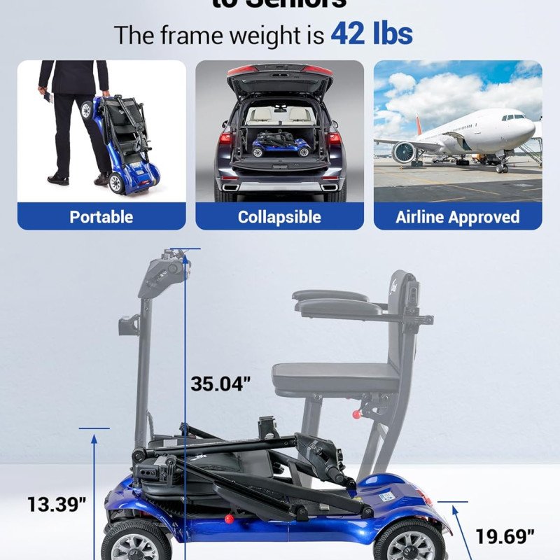 4 Wheel Mobility Scooter-2 4 Wheel Mobility Scooter-2