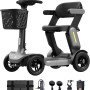 S3 Pro 40 Miles Foldable Mobility Scooter-4
