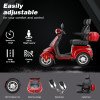 Heavy Duty 4 Wheel Mobility Scooters-5