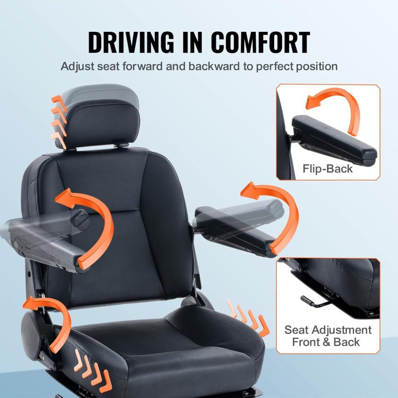 Heavy Duty 4-Wheel Mobility Scooters-7