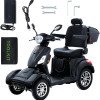 Heavy Duty 4-Wheel Mobility Scooters-7