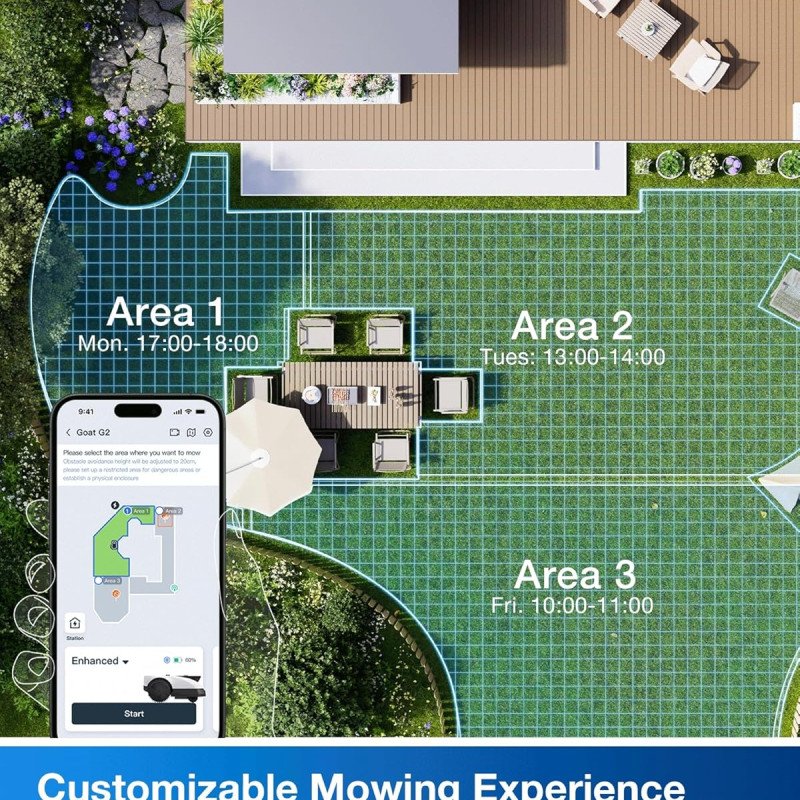 Goat O1000 RTK Robot Lawn Mower-1