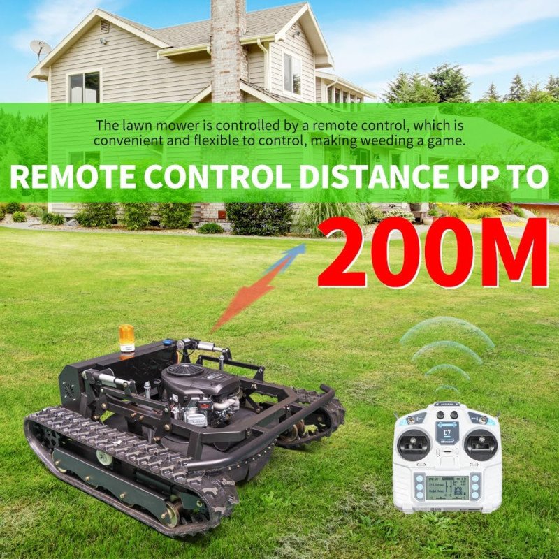 Remote Control Lawn Mower-12