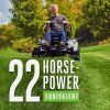 Power Electric Riding Lawn Mower-13