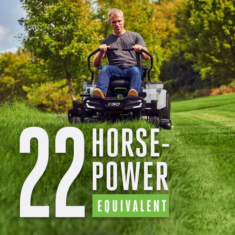 Power Electric Riding Lawn Mower-13