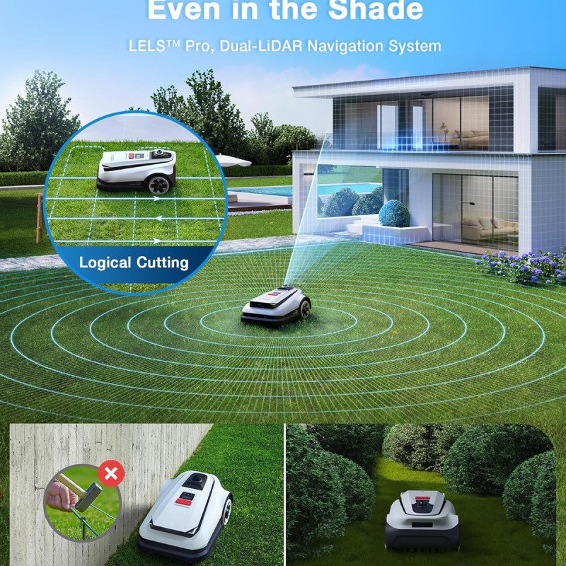Goat A3000 LiDAR Robot Lawn Mower-3