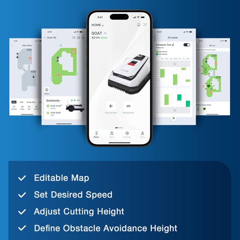 Goat A3000 LiDAR Robot Lawn Mower-3