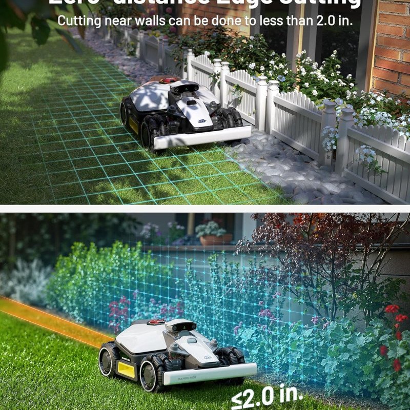 LUBA Mini AWD 800H Robot Lawn Mower-5