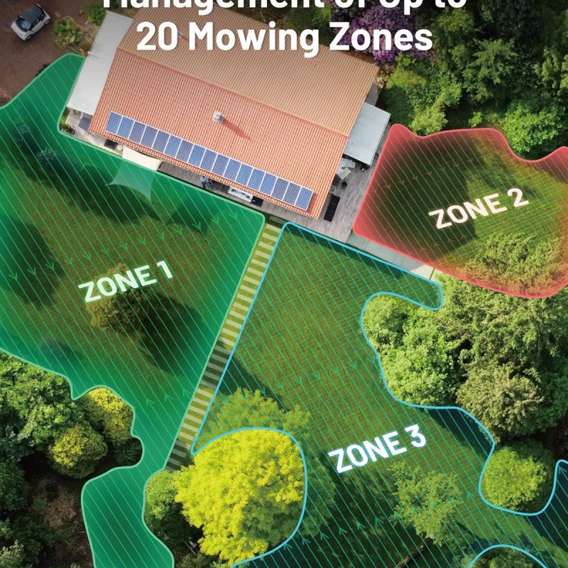 LUBA Mini AWD 800H Robot Lawn Mower-5