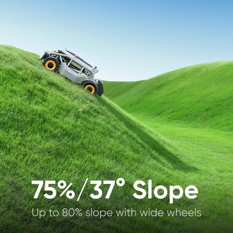 Remote Control Lawn Mower S1 4WD 56V18Ah-8