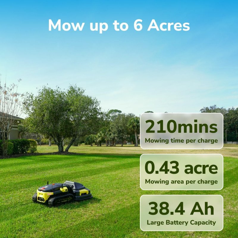 Remote Control Robotic Lawnmower-9