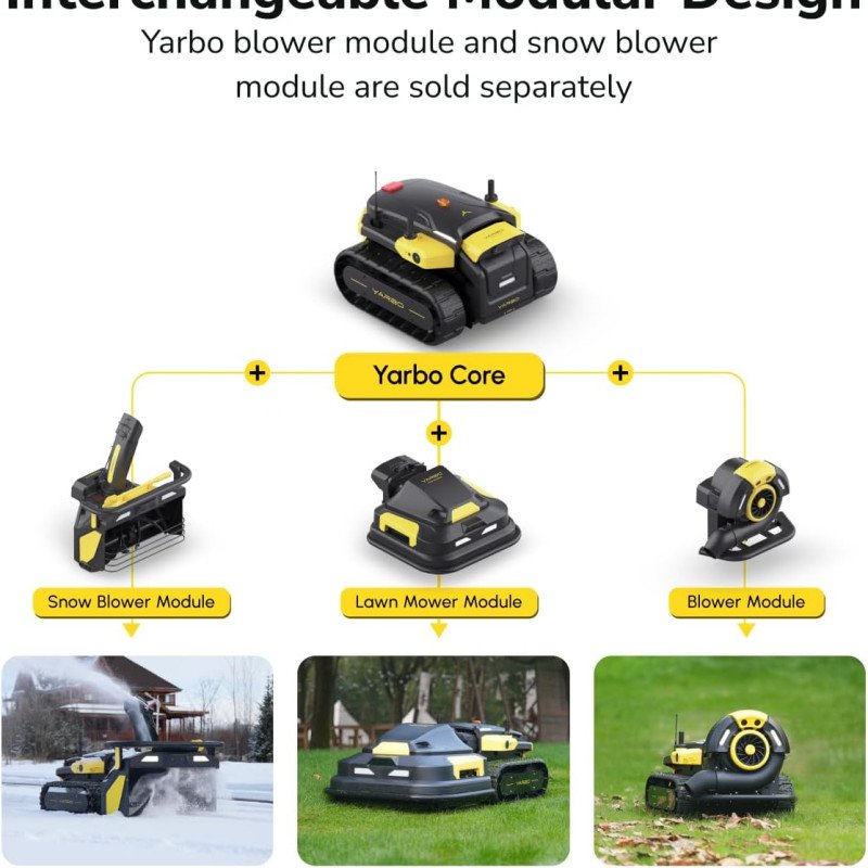 Remote Control Robotic Lawnmower-9