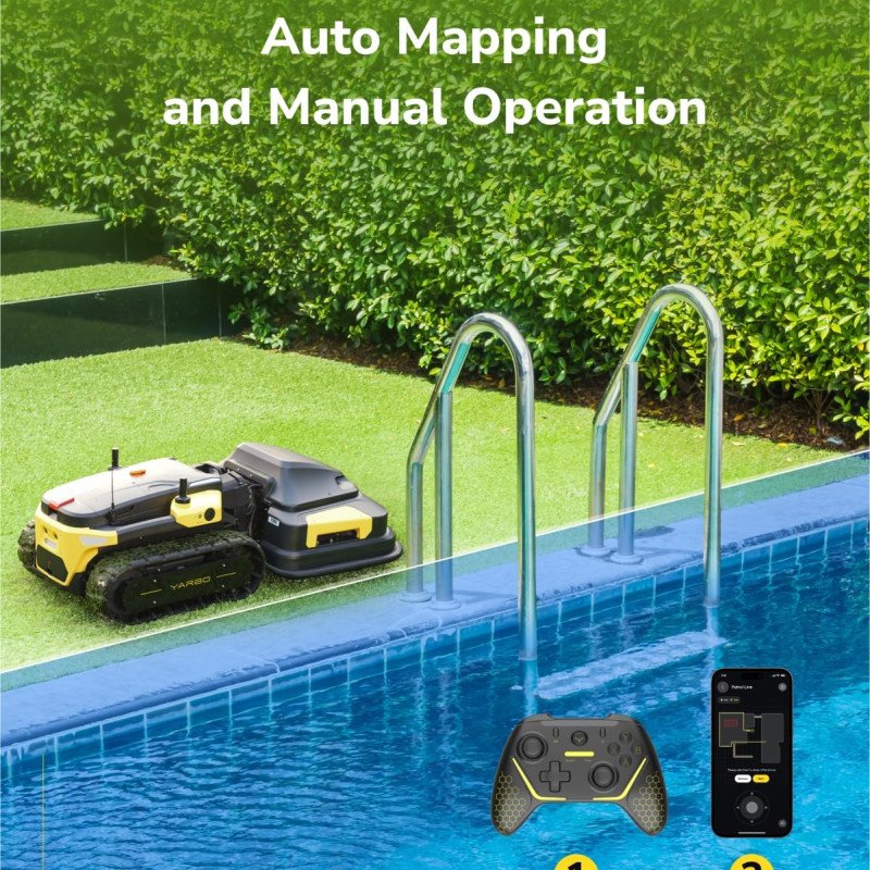 Remote Control Robotic Lawnmower-9