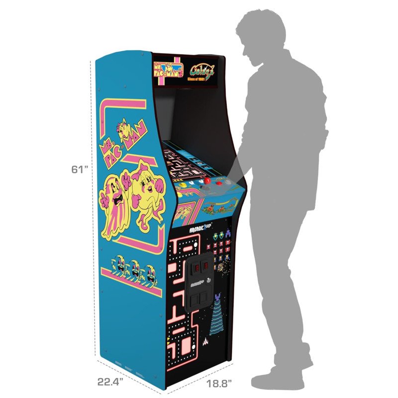 ARCADE1UP Class of 81’ Deluxe Arcade Machine for Home - 5 Feet Tall - 12 Classic Games ARCADE1UP Class of 81’ Deluxe Arcade Machine for Home - 5 Feet Tall - 12 Classic Games