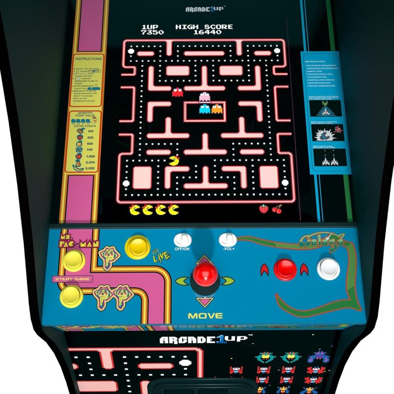 ARCADE1UP Class of 81’ Deluxe Arcade Machine for Home - 5 Feet Tall - 12 Classic Games ARCADE1UP Class of 81’ Deluxe Arcade Machine for Home - 5 Feet Tall - 12 Classic Games