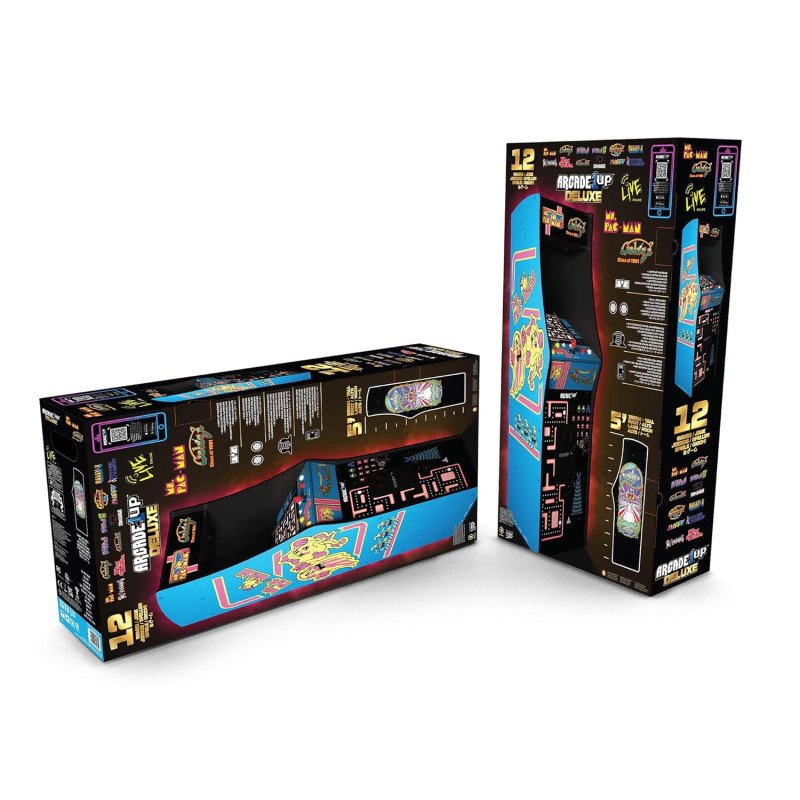 ARCADE1UP Class of 81’ Deluxe Arcade Machine for Home - 5 Feet Tall - 12 Classic Games ARCADE1UP Class of 81’ Deluxe Arcade Machine for Home - 5 Feet Tall - 12 Classic Games