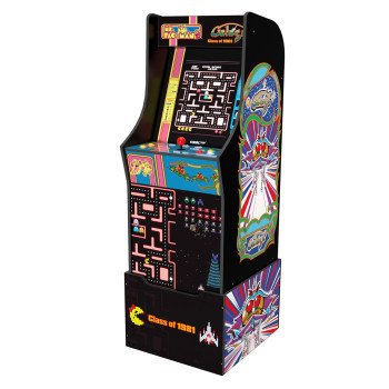 ARCADE1UP Ms. Pac-Man/Galaga Class of '81 Arcade Machine - Electronic Games;