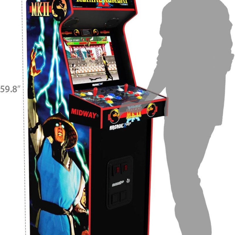 Arcade1Up Mortal Kombat II Deluxe Arcade Machine Arcade1Up Mortal Kombat II Deluxe Arcade Machine