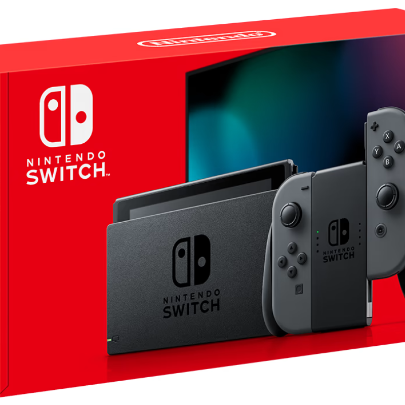 Nintendo Switch - Gray + Gray Joy-Con