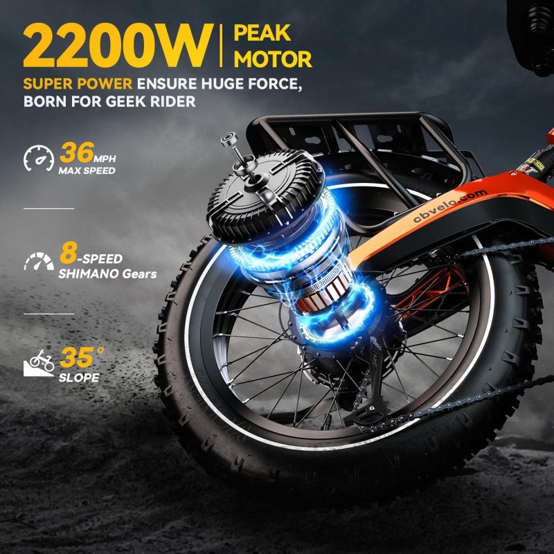 E2/K20 Electric Bike for Adults-27
