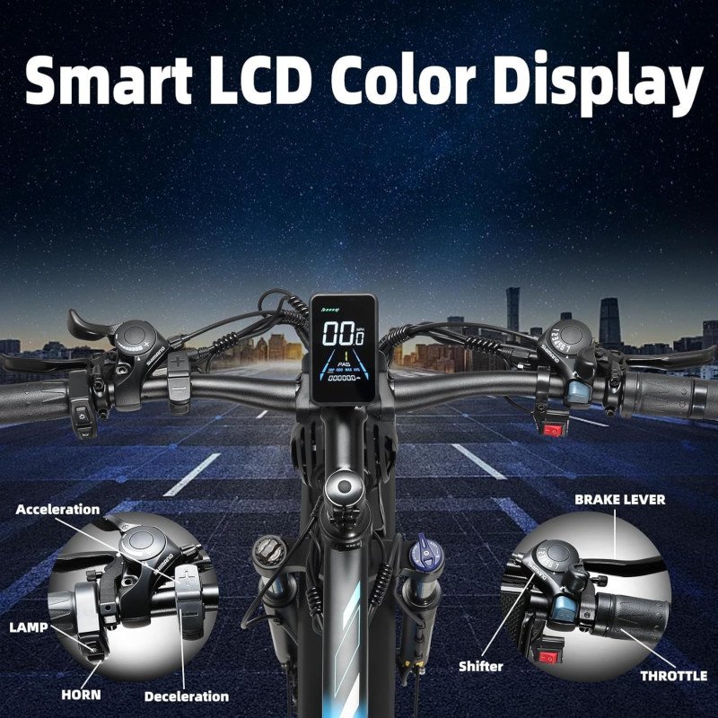 Electric Bike for Adults, 4000W Peak -25