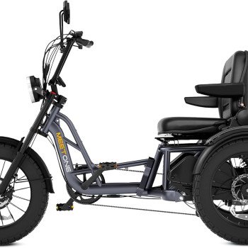 Folding Electric Tricycle for Adults, 1200W Electric Trike-29