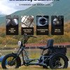 Folding Electric Tricycle for Adults, 1200W Electric Trike-29