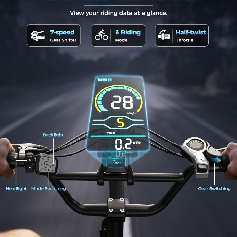 Jasion EB7 2.0 Electric Bike-6