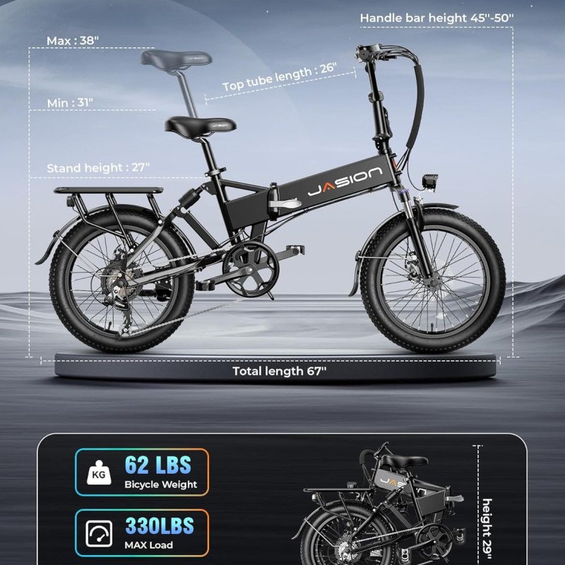 Jasion EB7 2.0 Electric Bike-6