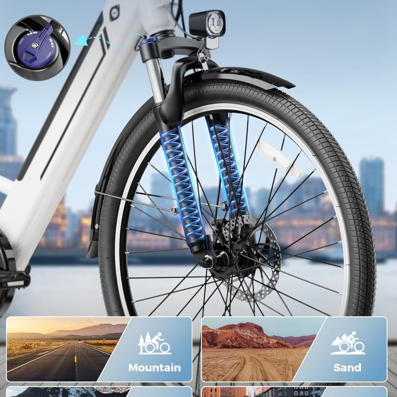 Jasion YC1/ST 26" Electric Bike-11