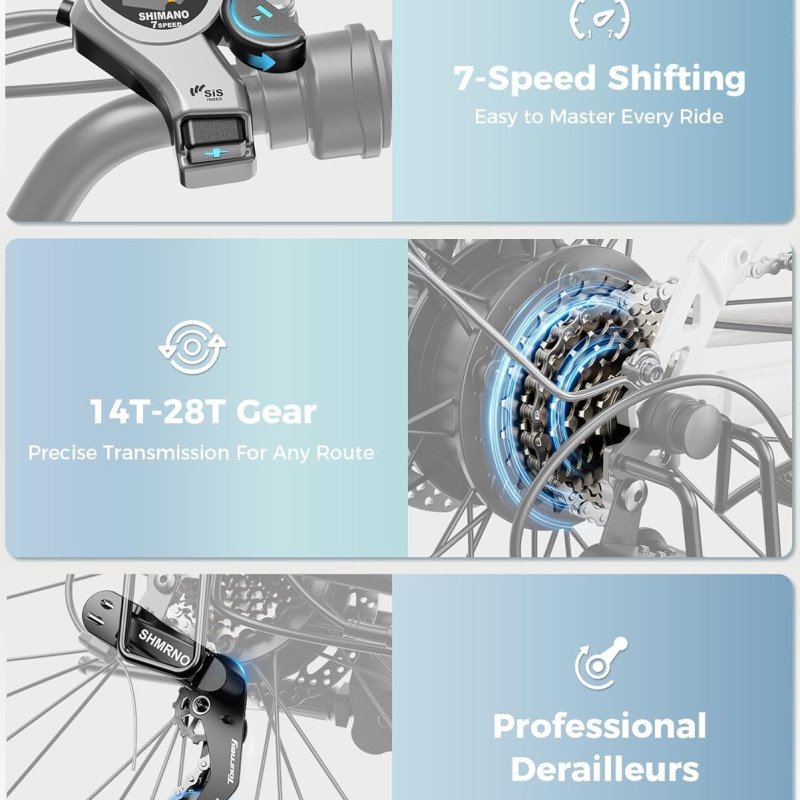 Jasion YC1/ST 26" Electric Bike-11