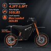 Electric-Dirt-Bike for Teens Adults, 14" Fat Tire 2000W Electric-Motorcycle with 48V 21AH Battery Ebike 37MPH Hydraulic Brakes Mountain Off-Road EBike